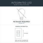 Kichler Gen 1 LED Downlight in White, 7.5” Ceiling Lights Flush Mount, Wet Rated Interior Dimmable Light for Living Room, Dining Room, Kitchen, Bathroom and Bedroom, 4000K, (7.5” x 1.5”), 43846WHLED40