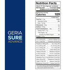 Geriasure Advanced High Protein Nutritional Shake for Seniors, Supports Muscle & Mobility, Gluten Free, Vanilla, 1000g