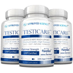 Approved Science TestiCare - Testicular Vein Support - Horse Chestnut, Witch Hazel - 3 Bottles - 135 Capsules - Vegan