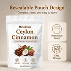 BELANO Noralife Ceylon Cinnamon Soft Gels,Ceylon Cinnamon Capsules,Highly Bioavailable Herbal Extracts, Gluten & Soy-Free，300 Softgels