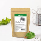 ONDAMGO Natural Pine Needles Tea Powder 200g - 100% Pine Leaf Powder 솔잎가루 7.05 oz (Pine Needles Powder)