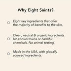 Eight Saints Vitamin C Serum For Face, Anti Aging Facial Serum, Hyaluronic Acid, Vitamin E, Organic Aloe Vera and Jojoba Oil, Hydrating & Brightening Serum for Dark Spots, Fine Lines and Wrinkles, 1oz