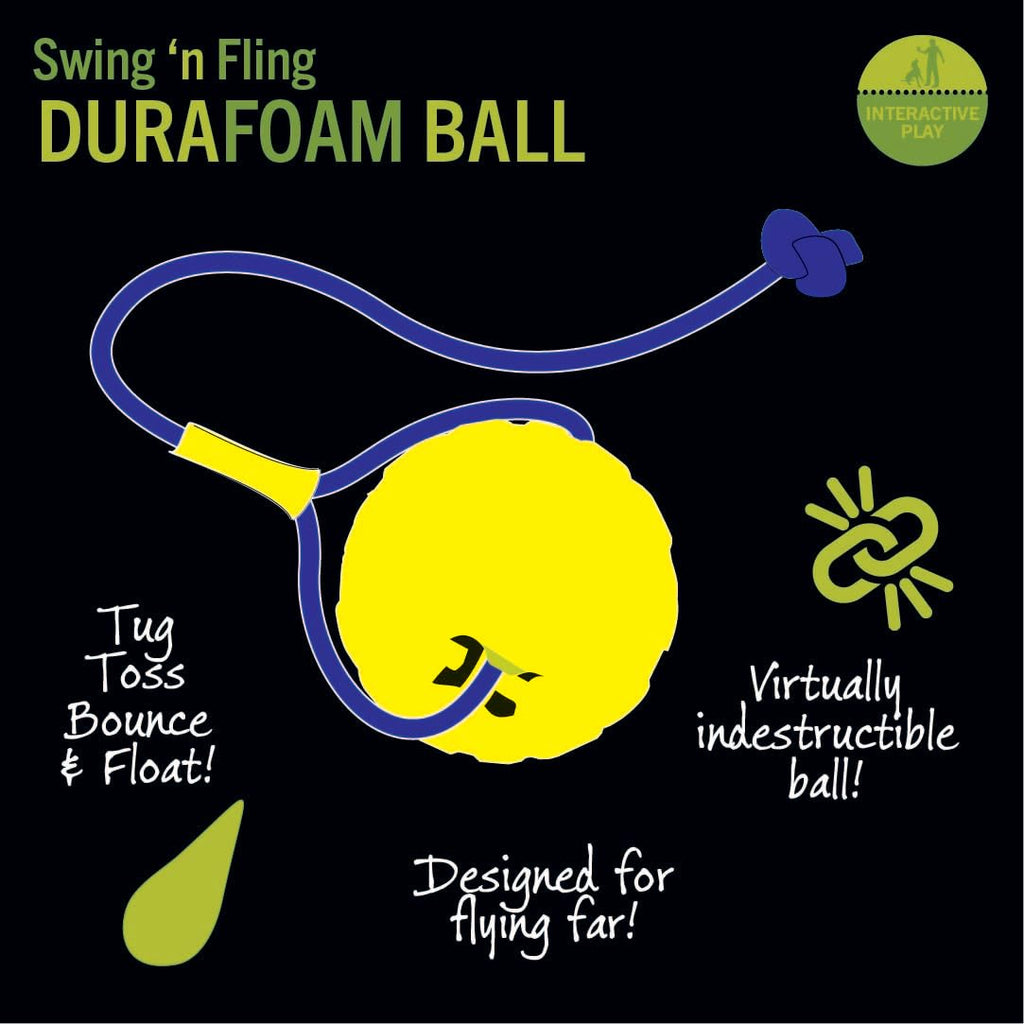 Everlasting Starmark 078062 Fantastic Foam Ball on A Rope, clear