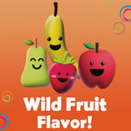 DenTek Fun Flossers – Kids Floss Picks with Wild Fruit Flavor, 75 Count (Pack of 12)