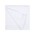 Amazon Basics Face Towel Set for bathroom, 100% Cotton Extra Absorbent Fast Drying Face Cloths 30 x 30 cm, White, 24-Pack