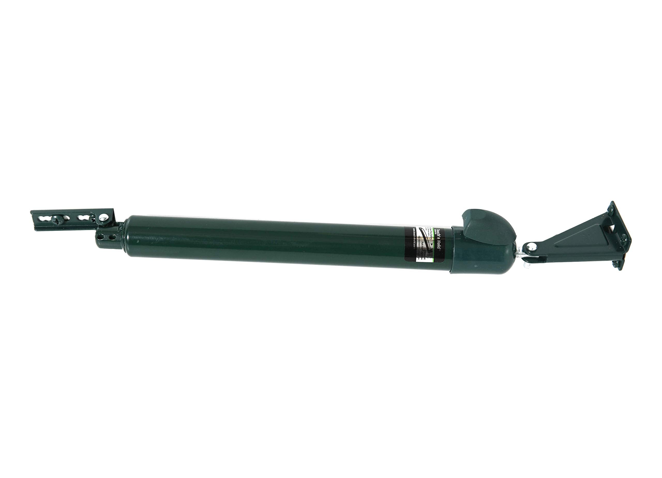 Touch 'n Hold Smooth Door Closer - Single Kit (Green) - Standard-Duty Door Closer with Touch-Button Hold Open Feature & Smooth Closing Motion – for (Medium & Lightweight) Storm, Screen Doors.