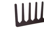 Bully Tools 14-Tine Level Head Rake | 60" Fiberglass Long Handle 16" Wide Head Garden Rake Heavy Duty Metal Tool for Soil Leveling, Spreading Mulch Gravel and Thatch | 100% Made in USA