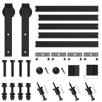 SMARTSTANDARD 6.8 FT Barn Door Hardware Kit -Fits 40" Wide Door Panel