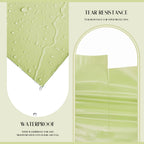 Metronic Poly Mailers 14.5X19 100PC, Strong Adhesive Shipping Bags for Clothing, Waterproof and Tear-Proof Shipping Envelopes, Packaging Bags Mailers Poly Bags, Avocado Green