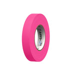 1" Width ProTapes Pro Gaff Premium Matte Cloth Gaffer's Tape With Rubber Adhesive, 50 yds Length x, Fluorescent Pink (Pack of 1)
