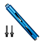 SALI Diamond Core Drill Bits 1 1/2" Diameter 10"/254mm Drilling Depth 5/8-11" Thread Core Bit Turbo Laser-Welded Segments for Cured Concrete with Brick, Block, Masonry, with Two Adapters