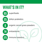 Vibrant Health, Green Vibrance, Vegan Superfood Powder, Boost Energy, 60 Servings