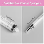 150 Pcs 18 Ga 1 Inch Luer Lock for Scientific Labs