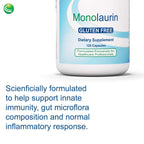 Nutra Biogenesis Monolaurin - Monolaurin Capsules, Coconut Monolaurin Support Supplement for Men & Women, 1000mg Per Serving for Adults - 120 Vegan Capsules