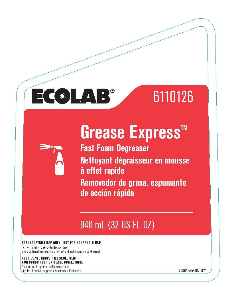 Ecolab Grease Express™ Fast Foam Degreaser