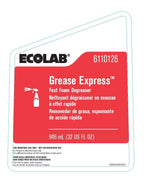 Ecolab Grease Express™ Fast Foam Degreaser