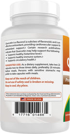 Best Naturals Quercetin 1000 mg/Serving 120 Veggie Capsules (120 Count (Pack of 3))