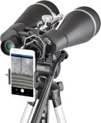 20x80 Astronomy Binocular for Adults High Powered, Giant Binocular with Braced-in Tripod Adapter,Carrying Case,Protective Shield,and Digiscoping Phone Adapter-Binoculars for Bird Watching Shooting