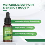 Flash Burn Drops – Maca, Grape Seed & Green Tea – 40mL, 2 Month Supply