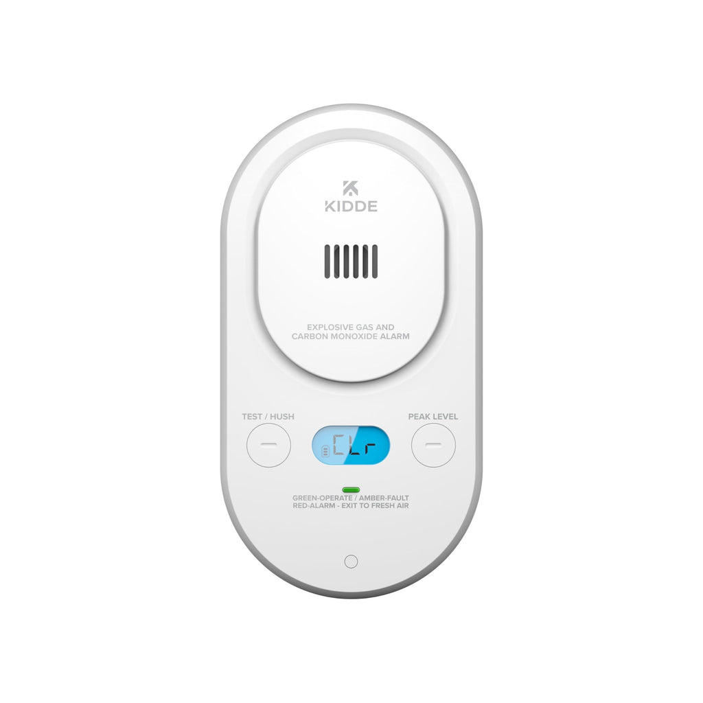 Kidde Carbon Monoxide & Explosive Gas Alarm, Plug-in & AA Battery, COPDLG