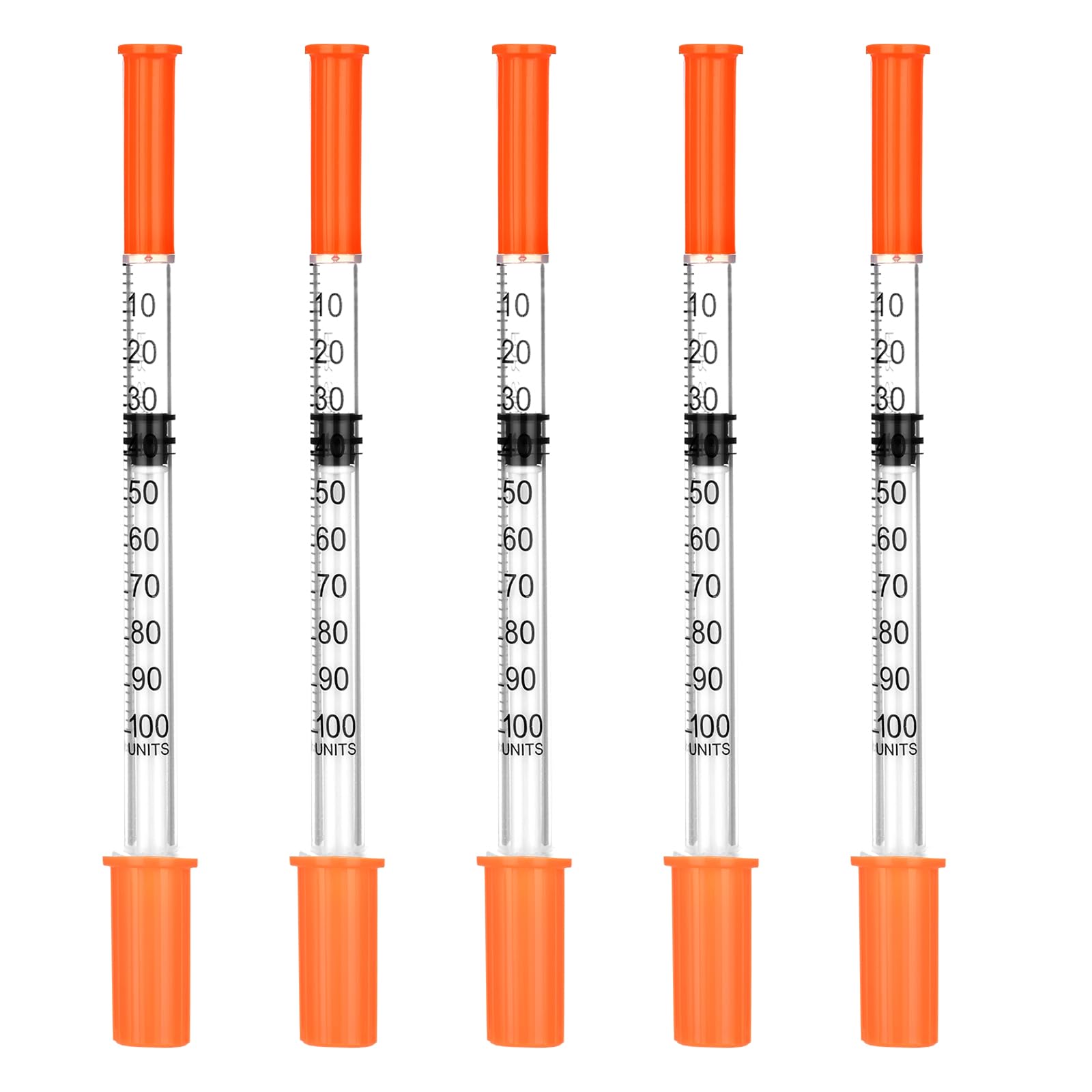 Lab Liquid Dispensing Supplies 31Ga 1.0 cc/mL-U-100,5/16" 8mm Individually Wrapped,Box of 100