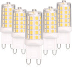 BAOMING G9 LED Bulb Dimmable 4W 4000K Neutral White 5 Pack