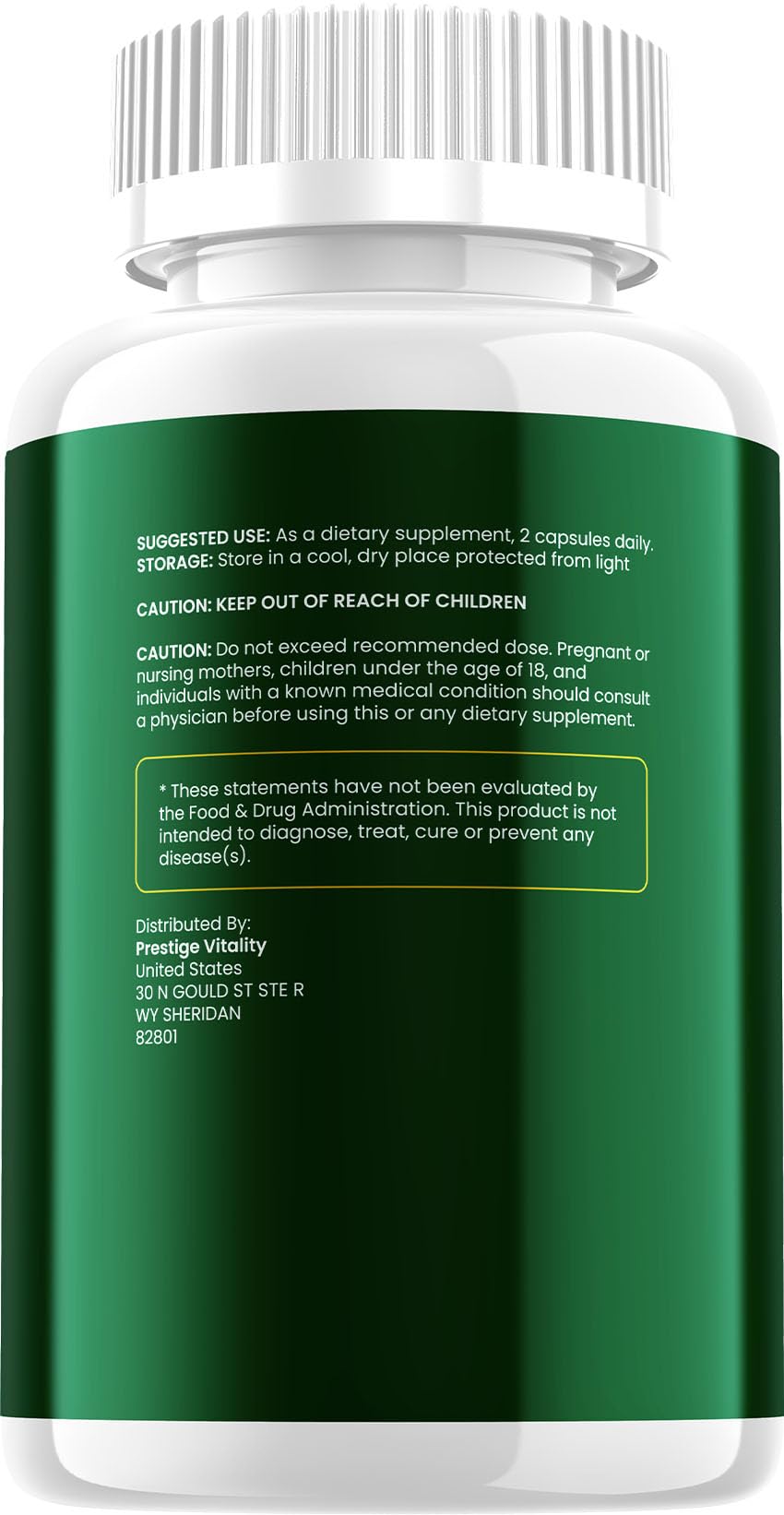 Lipodyne – Advanced Capsule Formula Supplement Pills 1000MG for Daily Health & Wellness Support (60 Capsules)