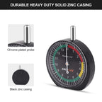 SAFELIFE Tire Tread Depth Gauge, 10 Pack Dial Type Tire Tread Depth Gauge Professional for Motorcycle, Car,Truck and Bus,Easy Reading Tyre Tread Depth Gauge in 32nds