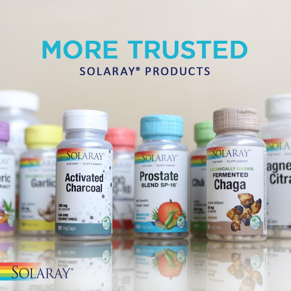 SOLARAY Feverfew Extract 400 mg | Healthy Circulation & Blood Vessels, Head Comfort Support | Non-GMO | 60 VegCaps
