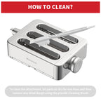 All Metal Pasta Attachment 3 In 1 Set For Kitchenaid Stand Mixer, Included Pasta Sheet Roller, Spaghetti Cutter, Fettuccine Cutter Maker Accessories And Cleaning Brush