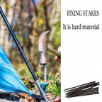 Metal Landscape Edging Anchoring Spikes, 50PCS 10 Inch Landscape Paver Edging Anchoring Spikes for Artificial Turf, Weed Barrier, Tent Spikes, Camping (50)