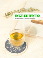 TeeLux Decaf Green Tea Bags, Pure Decaffeinated Green Tea, Super Antioxidant, Hot & Iced Tea, 200 Count