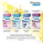 NeuropAWAY Kidney Support Formula Sugar Free with Agmatine Sulfate 500mg L-Novaline 50mg L-Ornithine 150mg L-Citrulline 100mg Per Capsule 90CT Fast Acting Kidney Support