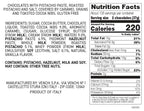 Venchi - Chocoviar Pistachio Chocolates, Pistachio Flavor with Dark Chocolate, Chocolate Candy Bulk, Gluten-Free, 2.2 lb Bag