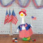 Gaggleville Uncle Sam Goose Outfit, Fits Large 23" H Statue, by Fox Valley Traders
