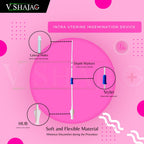 V SHAJAG Complete IUI Cannula Kit (17cm)(IUI Cannula Kit, Collection Container, and 2 Bonus Droppers)-Fertility with Precision (Pack of 2)