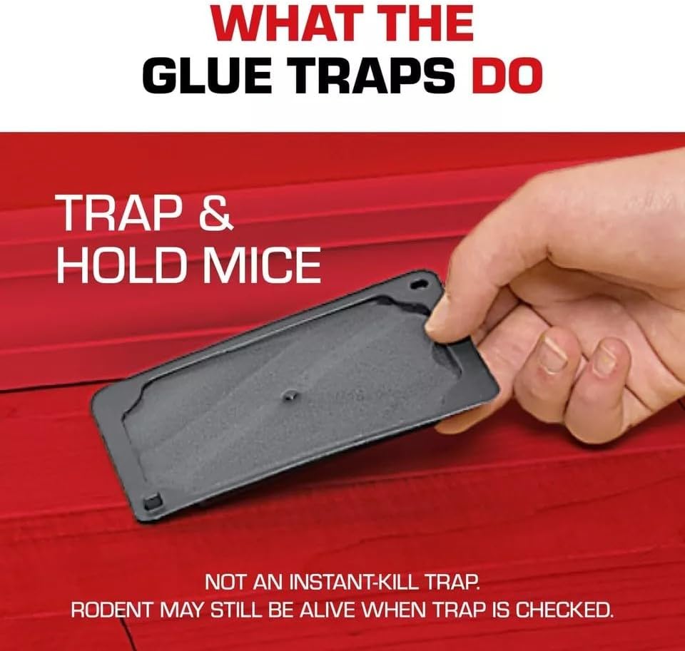 Tomcat Mouse Size Glue Traps, 18-Pack