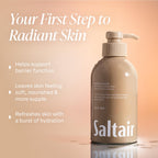 Saltair Body Wash 2-Pack – Santal Bloom – Moisturizing Body Wash with Monoi Oil and Cupuacu Butter – Scented Shower Gel for Women and Men – 2x 17oz – Vegan, Cruelty-Free, Paraben-Free