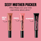 Soap & Glory Sexy Mother Pucker XXL Lip Plumper Gloss - High Shine Lip Gloss for Women with SUPERFILL™ Plumping Technology - Hydrating & Volumizing Vegan Formula - Clearvoyant (0.3 fl oz)