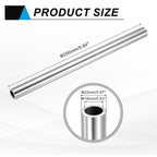 uxcell 304 Stainless Steel Tube, 16mm ID 22mm OD 250mm Length Round Seamless Straight Steel Metal Capillary Pipe Tubing for Industry DIY Projects