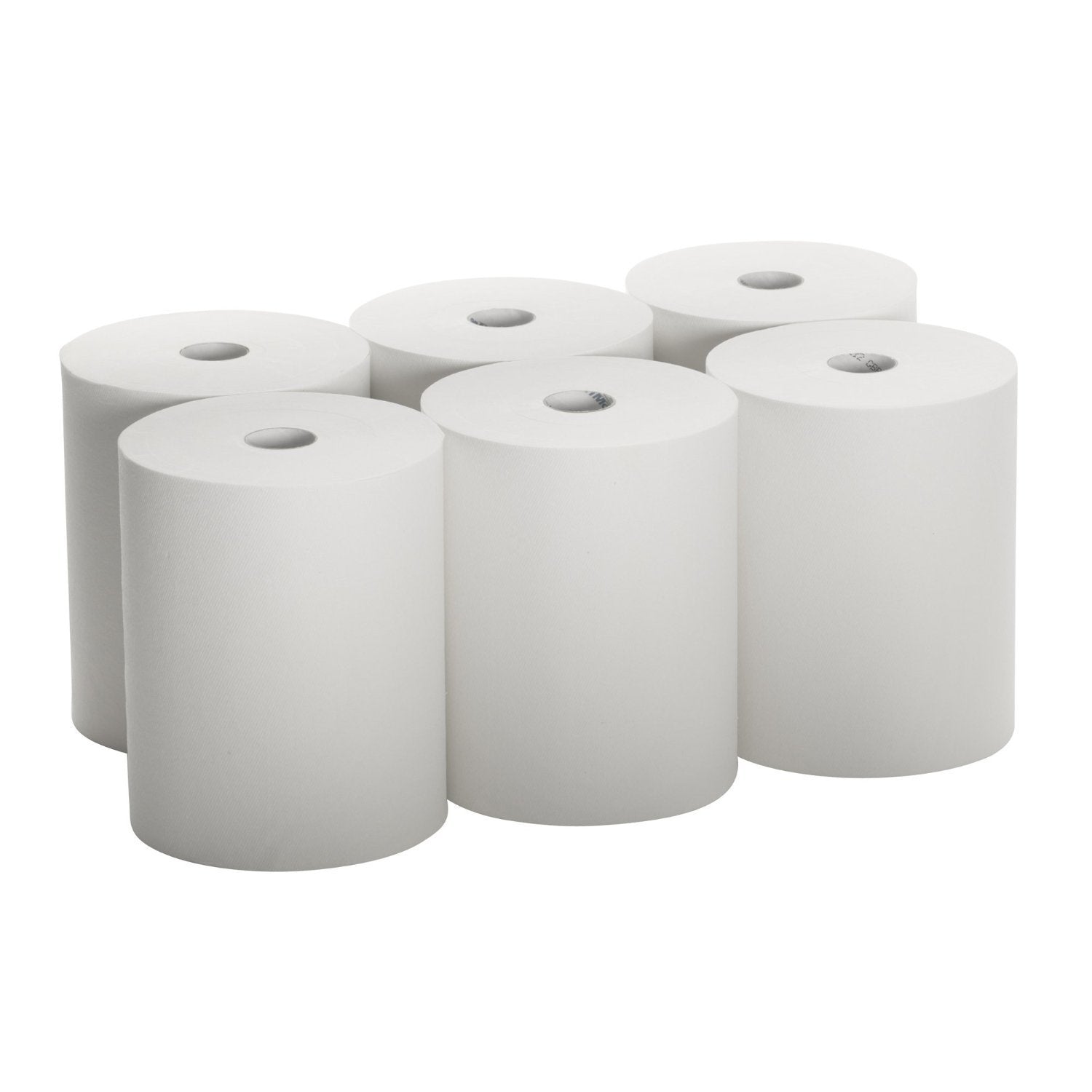 VONDREHLE High Capacity Paper Towels Compatible with enMotion Dispensers, 10" x 800' Roll, White, 6 Rolls