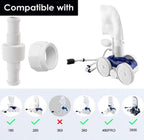 ATIE 280, 380, 180 Pool Cleaner Hose Swivel D20 and Hose Nut D15 Combo Kit Replacement For Zodiac Polaris 280, 380, 180 Pool Cleaners (3 Pack)