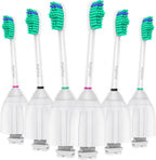 Brightdeal Replacement Brush Heads Compatible with Philips Sonicare Toothbrush Essence Xtreme Elite and Advance HX7022/66, 6-Pack