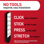 Command X-Large (20 lb) Picture Hanging Strips, 8 Pairs (16 Strips)