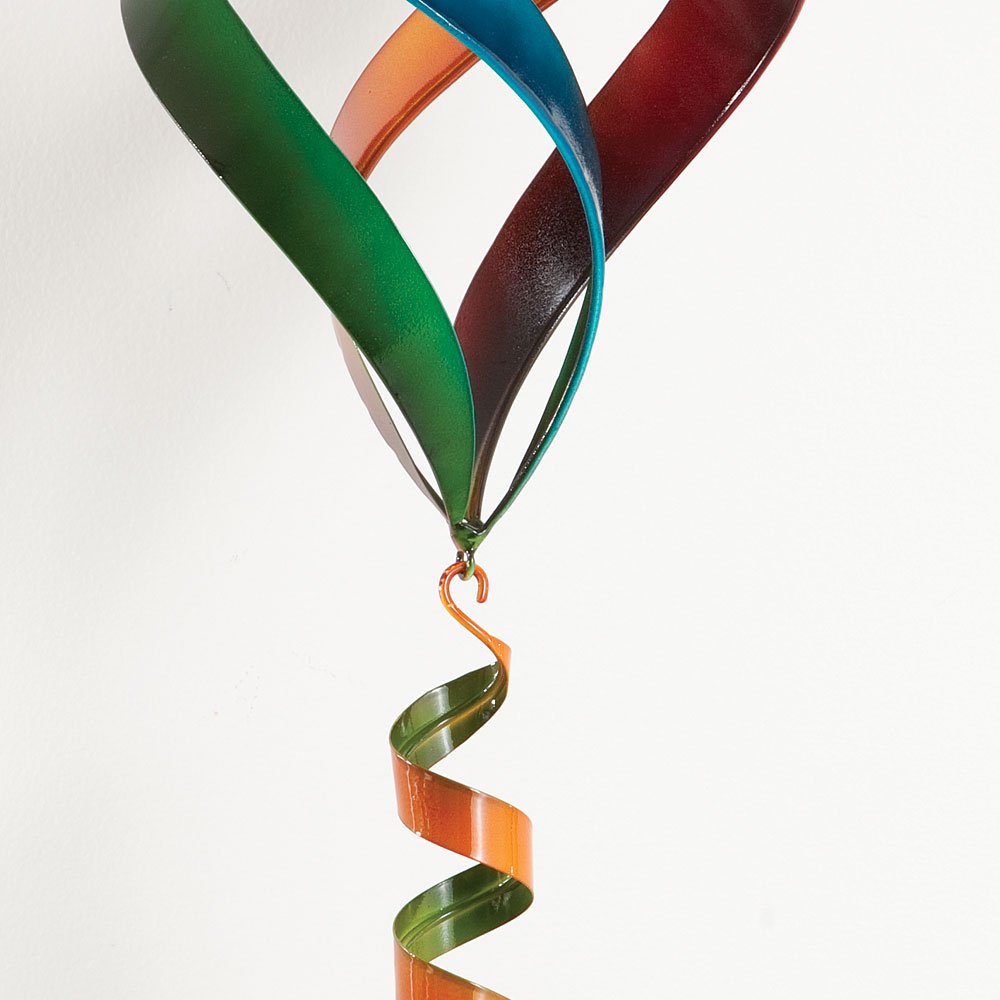 Bits and Pieces Enameled Rainbow Wind Spinner - Sun Catcher
