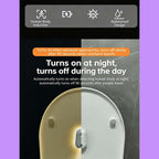 wantract Purivio Self Cleaning UV Toilet Sanitizer Light, Motion-Activated, Rechargeable, Night Light, Adhesive-Mounted for Shared Bathrooms, For Elderly & Pet (1pcs)