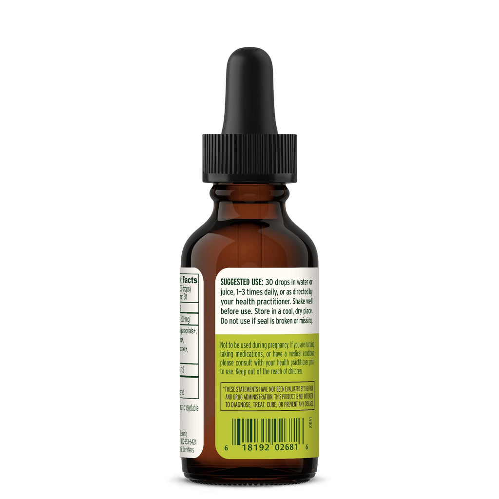 Banyan Botanicals Focus Liquid Extract – Organic Focus Supplement – Liquid Extract in Non-Alcoholic Glycerin – Nootropic Herbs for Fast-Acting Support* – 1 oz. – Non-GMO Sustainably Sourced Vegan