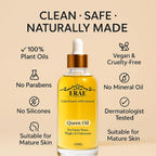 ERAE Queen Body Oil – Cold Pressed Botanical Blend for Hydrating & Firm-Looking Skin, Lightweight Fast-Absorbing Body Moisturizing Oil for Arms, Legs & Stomach