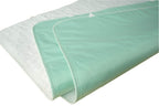 Careboree 2 Pack Cotton Top Quilted Underpad, Waterproof Extra Absorbent Use for Incontinence Bed Pads,Washable and Reusable Pet Pads (34" x 36")