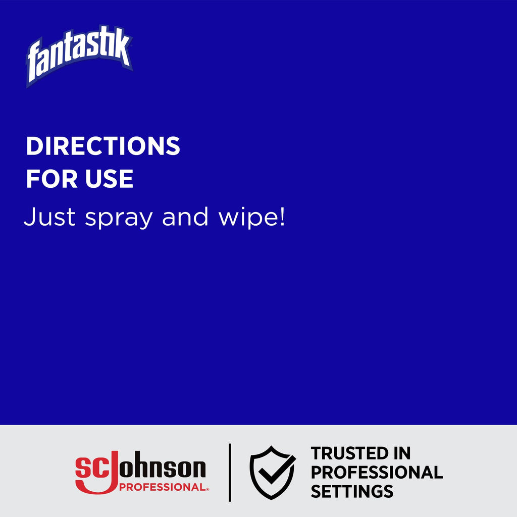 Fantastik 696716 All-Purpose Cleaner with Bleach, Fresh Clean, 32oz Trigger Bottle (Case of 8),(packaging may vary)